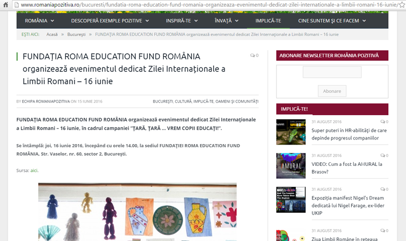 romaniapozitiva